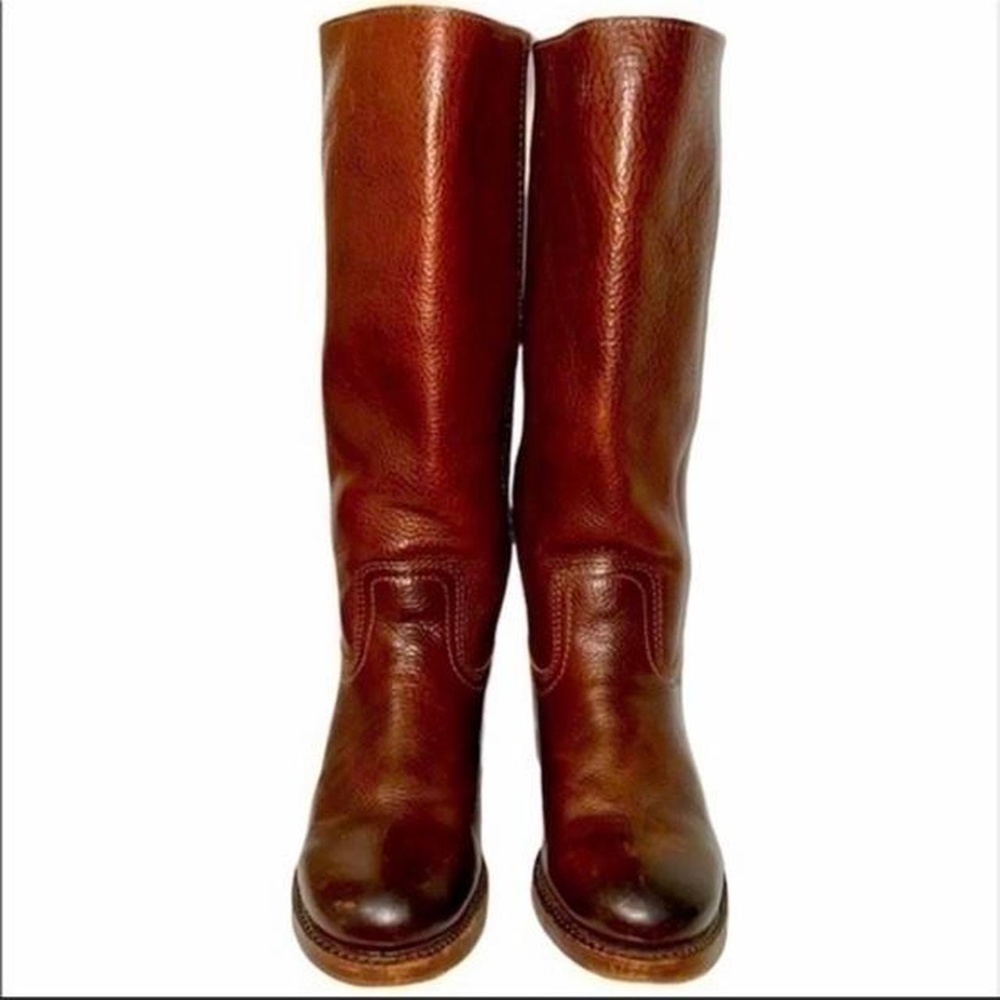 Frye Rich Brown Over the Knee Boots